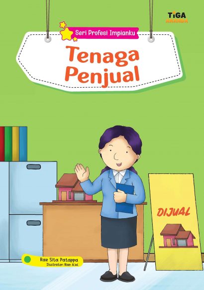 Sampul Tenaga penjual / Rae Sita Patappa ; editor, Hariyadi ; ilustrator, Rian AW