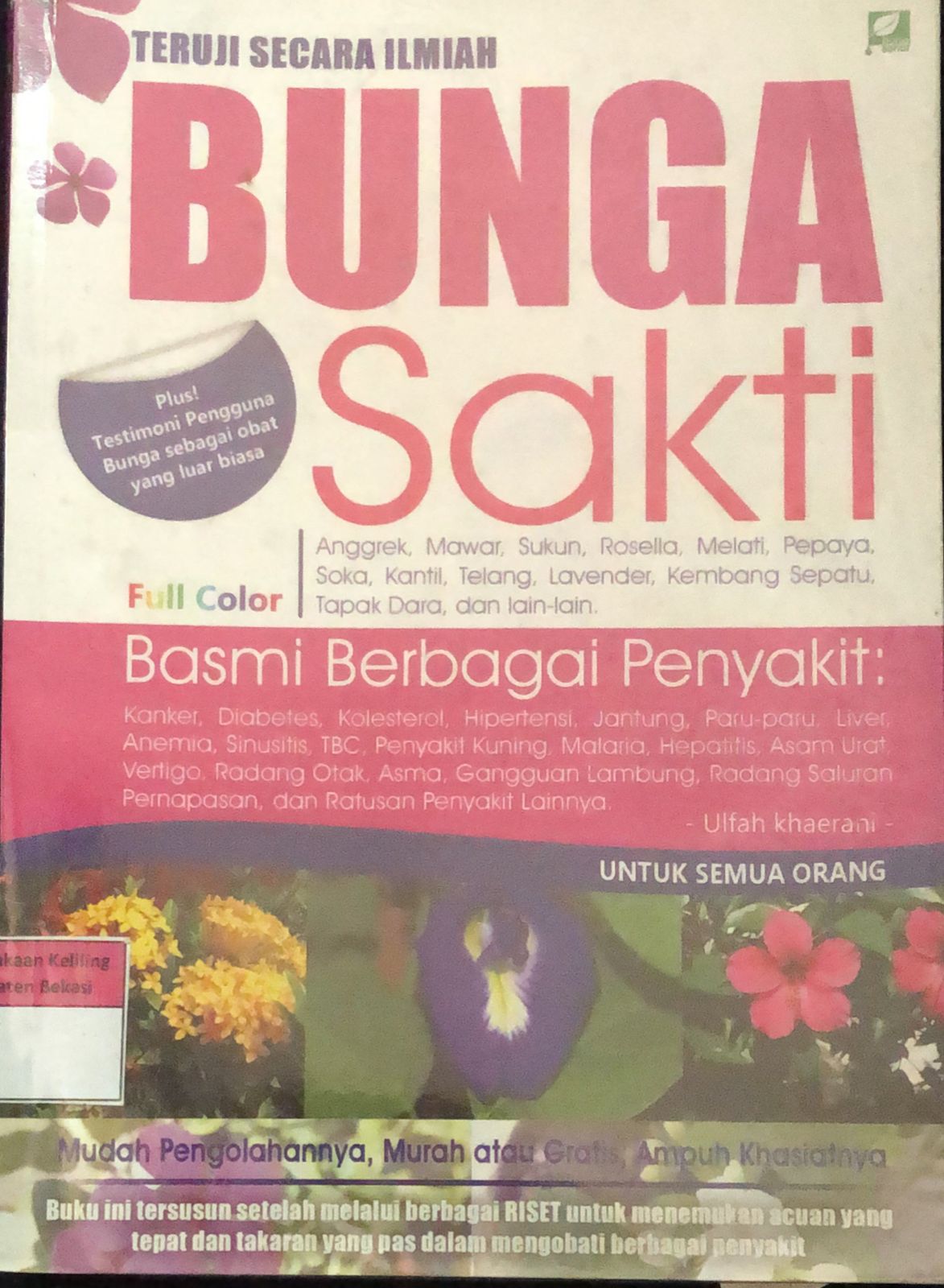 Cover Bunga Sakti / Ulfah Khaerani