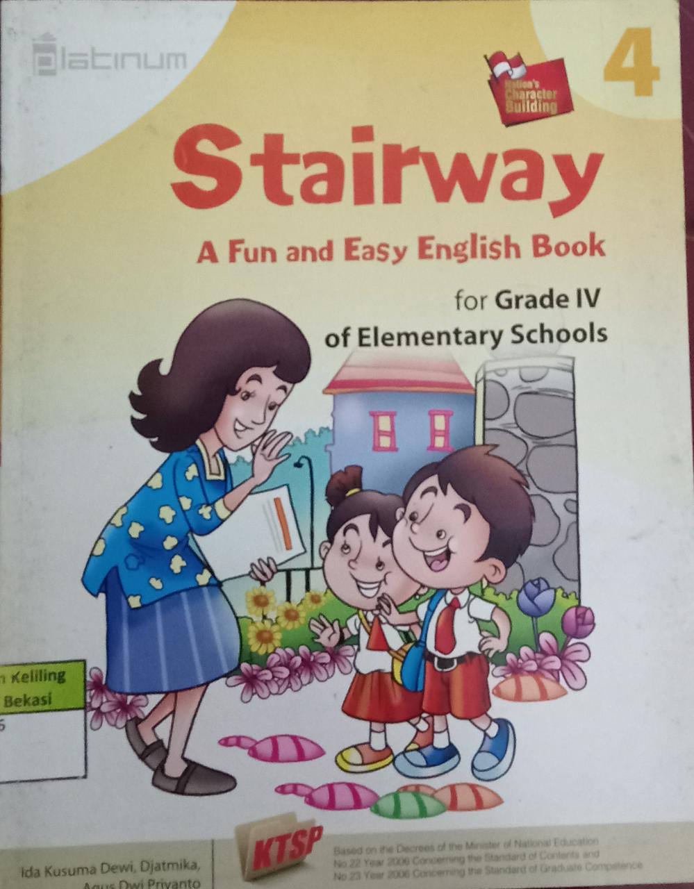 Sampul Stairway :  a fun and easy English Book 4 / Ida Kusuma Dewi