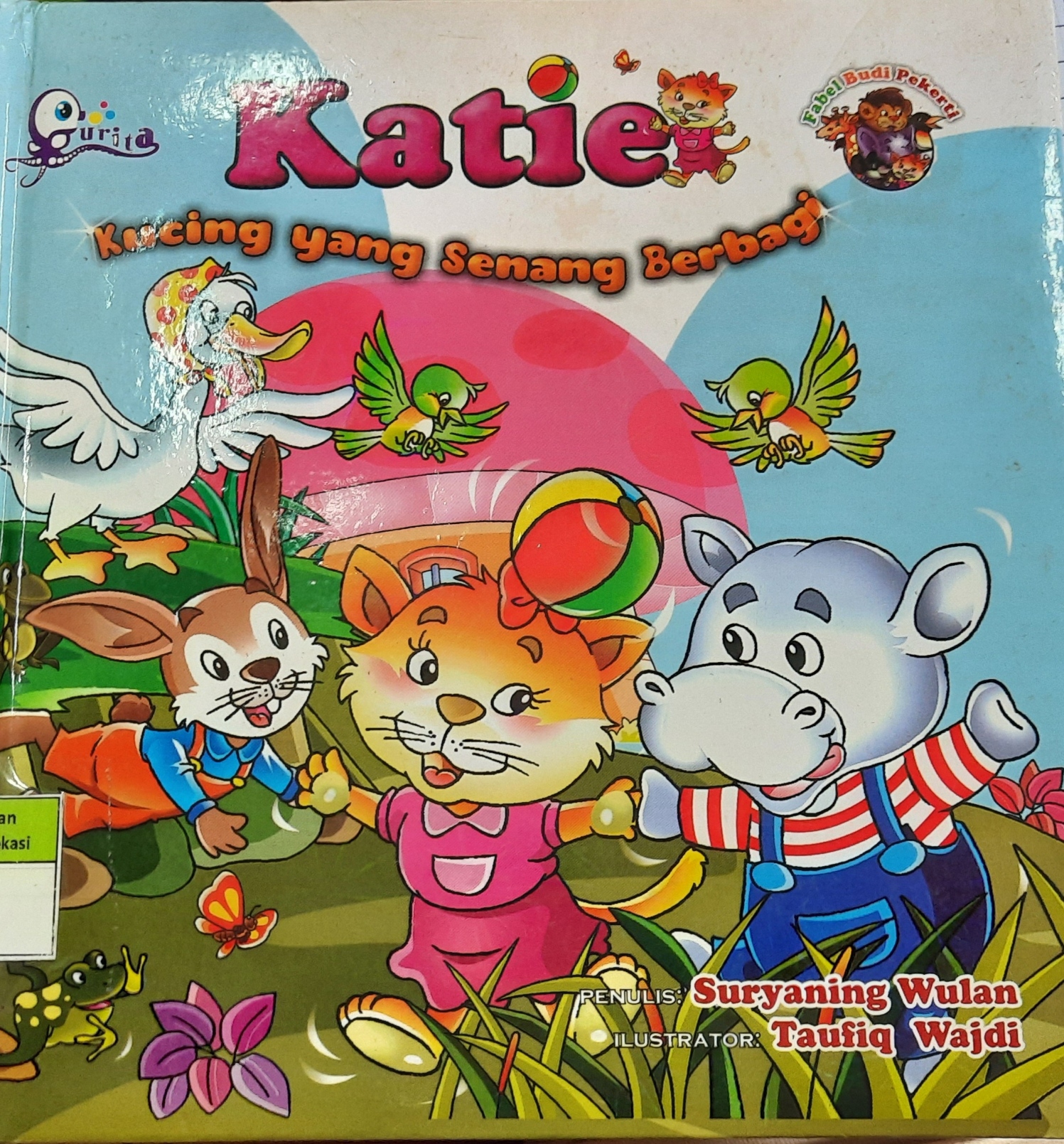 Sampul Katie :  Kucing yang Senang Berbagi / Suryaning Wulan
