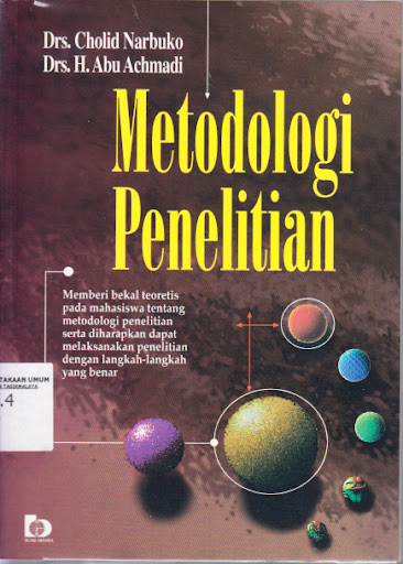 Sampul Metedologi penelitian / Cholid narbuko
