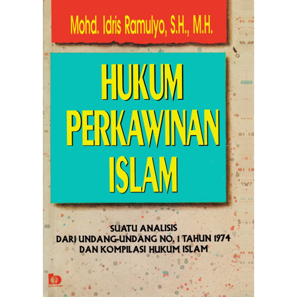 Sampul Hukum perkawinan islam / Indriyanto