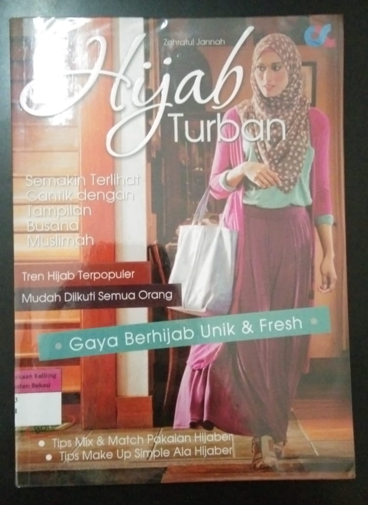 Cover Hijab turban / Zahratul Jannah