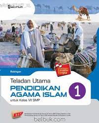 Sampul Teladan utama pendidikan agama islam 1 :  untuk kelas VII / Robingan