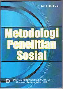 Sampul Metodologi penelitian sosial / Husaini Usman