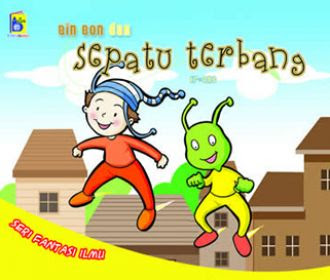 Sampul Bin bon dan sepatu terbang / Seri fantasi ilmu