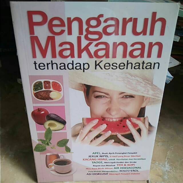 Sampul Pengaruh makanan terhadap kesehatan / Yohana Arisandi, Yovita Andriani