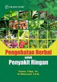 Sampul Pengobatan herbal untuk penyakit ringan / Priyoto;