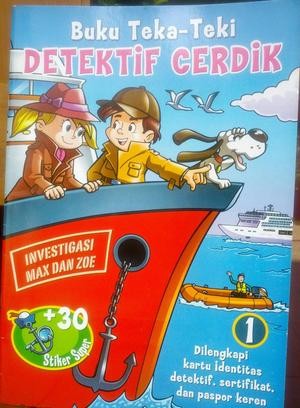 Sampul Buku teka-teki :  Detektif cerdik 1 / Maharani Aulia