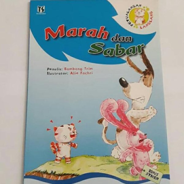 Sampul Marah dan sabar / Bambang Trim