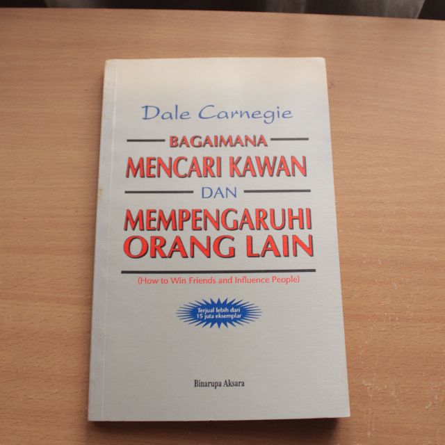 Cover Bagai mana mencari kawan dan mempengaruhi orang lain / Dale carnegie