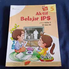Sampul Aktif belajar IPS 5 :  Untuk kelas V SD dan MI / Ahmad Zuber, Lukman Hakim