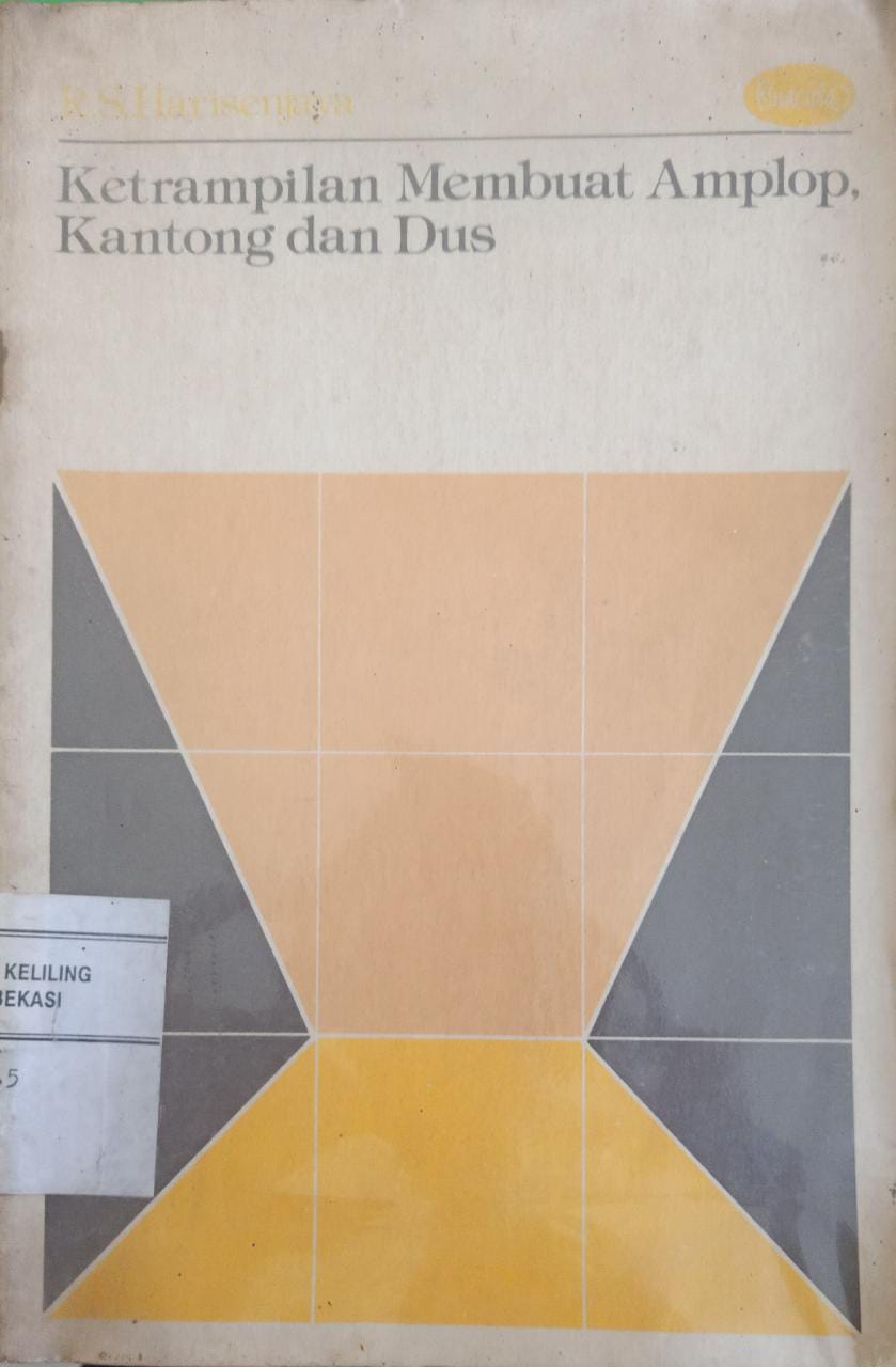 Sampul Ketrampilan membuat amplop,kantong dan dus / Harisenjaya