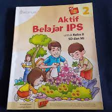 Sampul Aktif Belajar IPS untuk kelas II SD dan MI / Ahmad Zuber , Lukman Hakim