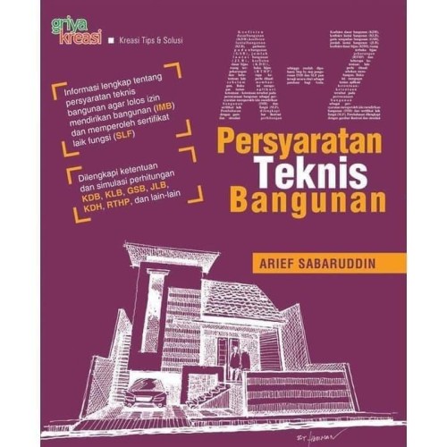 Cover A - Z Persyaratan teknis bangunan / Arief sabaruddin