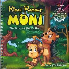 Sampul Seri Bacaan Anak Usia Dini: Kisah Rambut Moni / Contessa Dewi