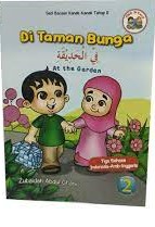 Sampul Seri bacaan kanak kanak tahap II, Di taman Bunga / Zubaidah abdul ghani