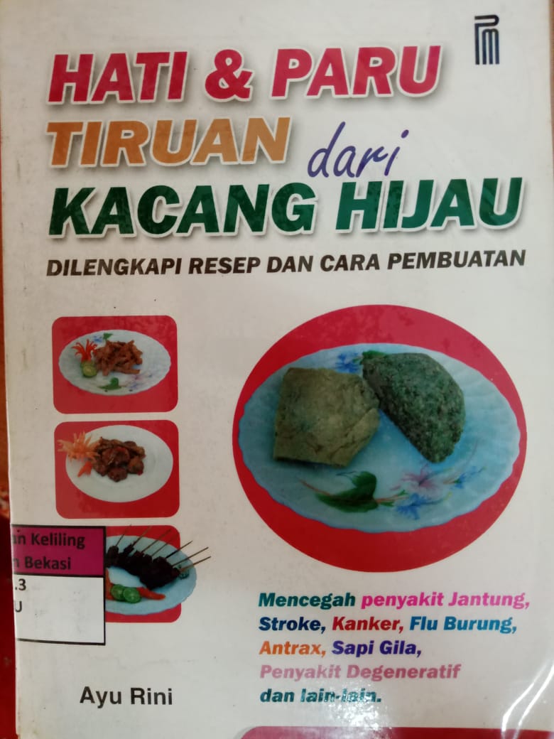 Sampul Hati & Paru tiruan dari Kacang Hijau / Rini Ayu