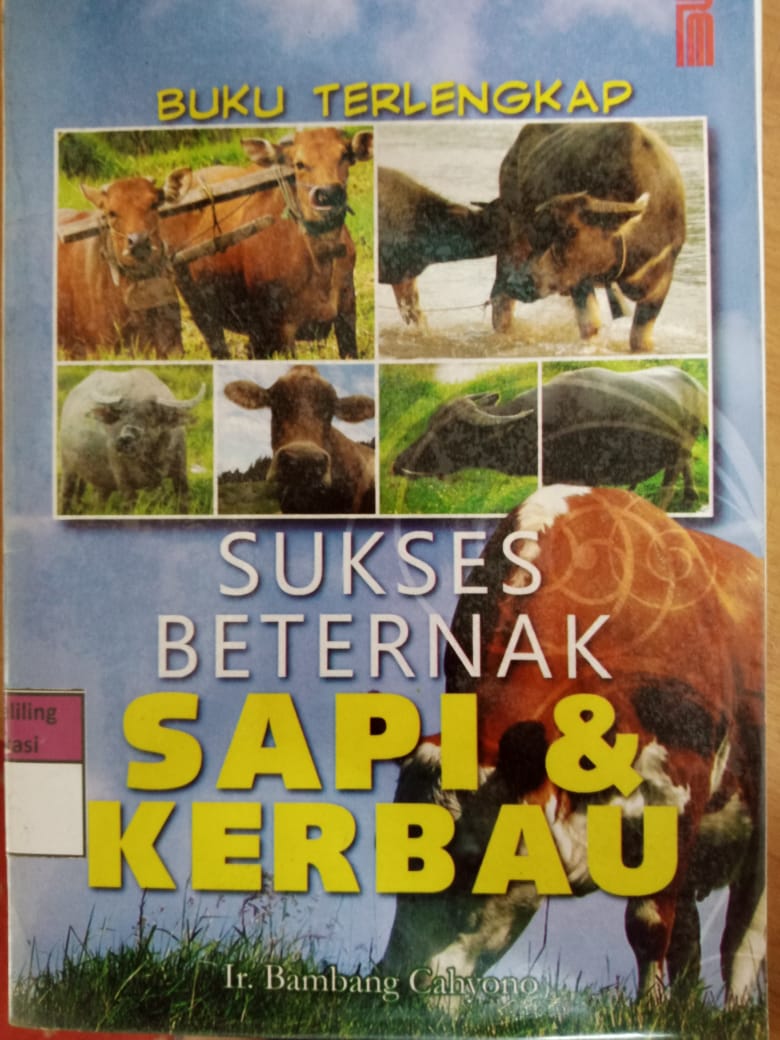 Sampul Sukses beternak sapi dan kerbau / Bambang Cahyono