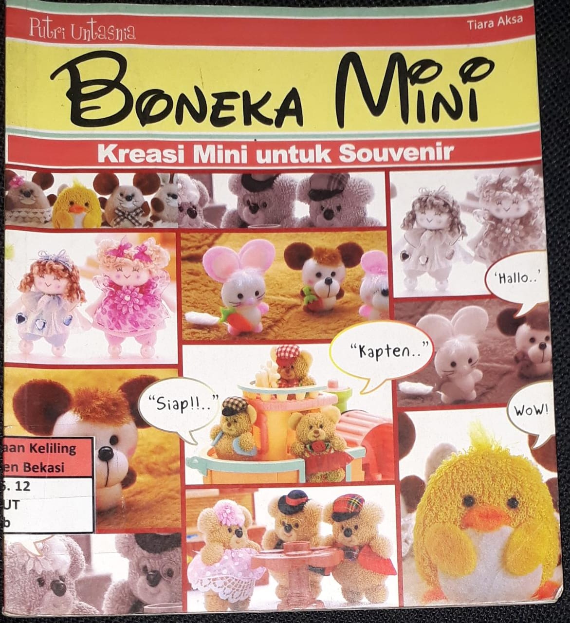 Cover Boneka mini :  Kreasi mini untuk souvenir / Putri Untasnia