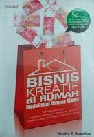 Sampul Bisnis kreatif di rumah / Henry E. Ramdhan