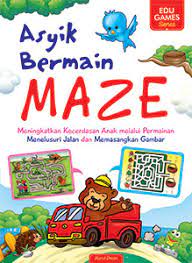 Sampul Asyik Bermain Maze / Nurul Ihsan