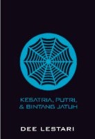 Sampul Supernova. 1, Kesatria, putri, dan bintang jatuh / Dee Lestari; penyunting, Dhewiberta