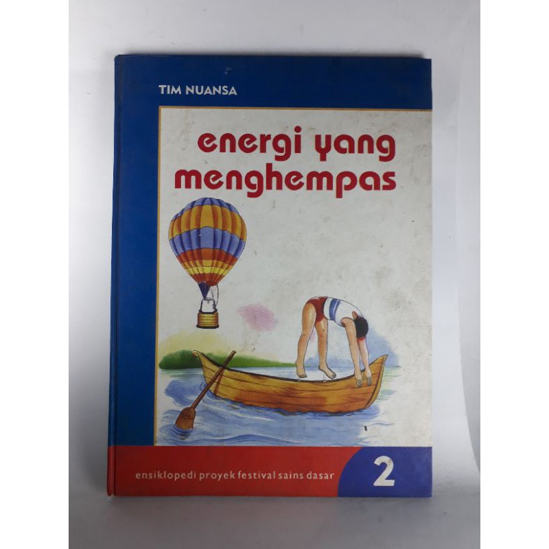 Cover Energi yang menghempas / Agus salim