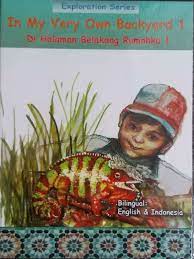Sampul In my very own backyard 1 :  Di halaman belakang rumahku 1 / Shoba dewey chugani