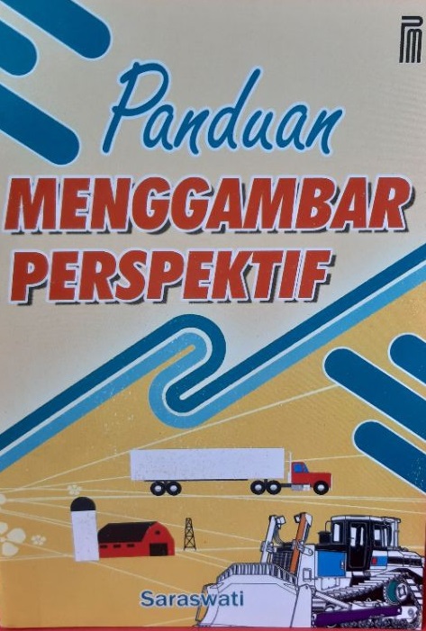 Sampul Panduan menggambar perspektif / Saraswati