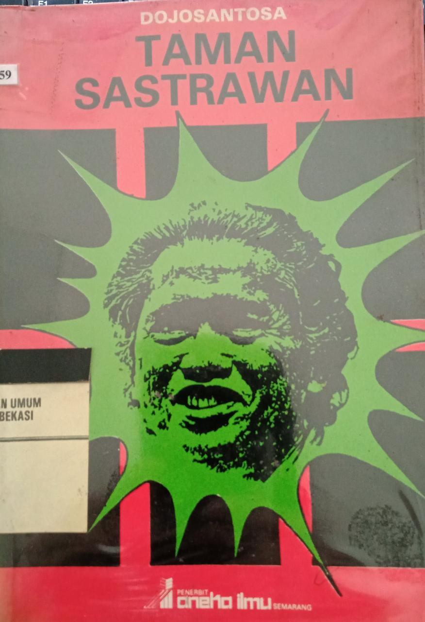 Sampul Taman sastrawan / Dojosantosa