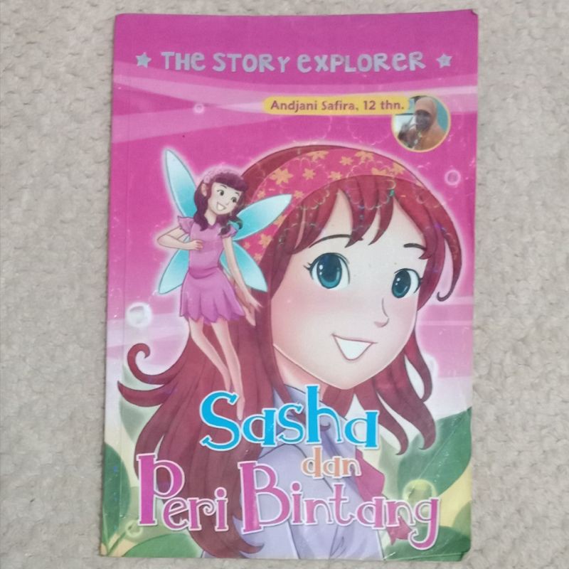 Sampul Sasha dan peri bintang / Andjani safira