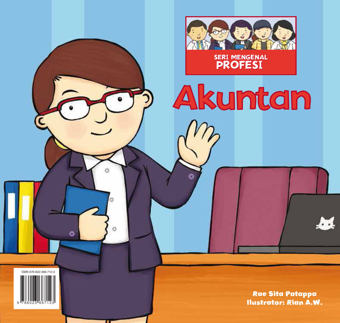 Sampul Seri mengenal profesi Akuntan / Rae Sita Patappa