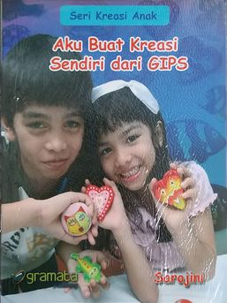 Sampul Aku buat kreasi sendiri dari Gips / Sarojini