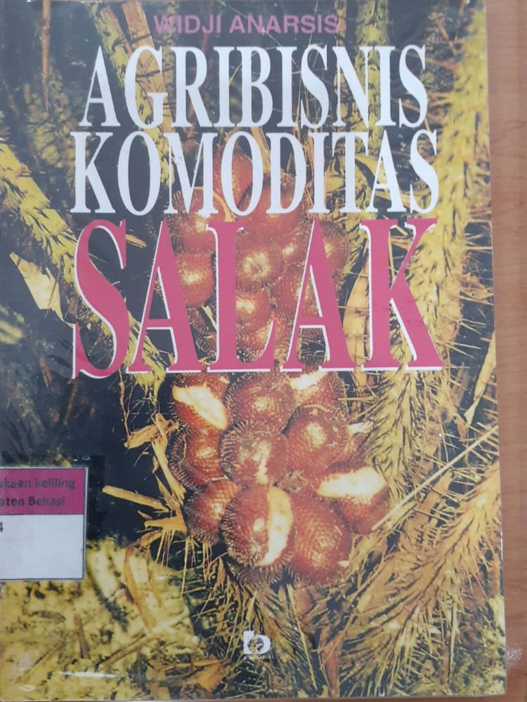 Sampul Agribisnis komoditas salak / Widji Anarsis