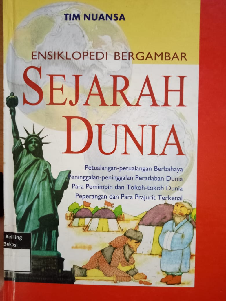 Sampul Ensiklopedia bergambar Sejarah Dunia / Tim Nuansa
