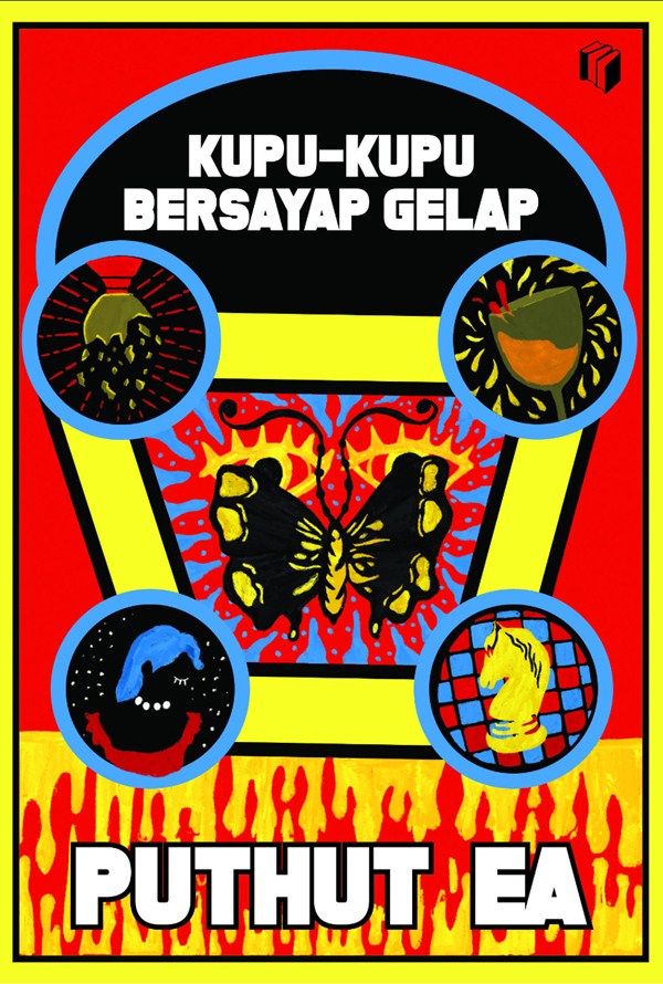Sampul Kupu-kupu Bersayap Gelap / Puthut EA