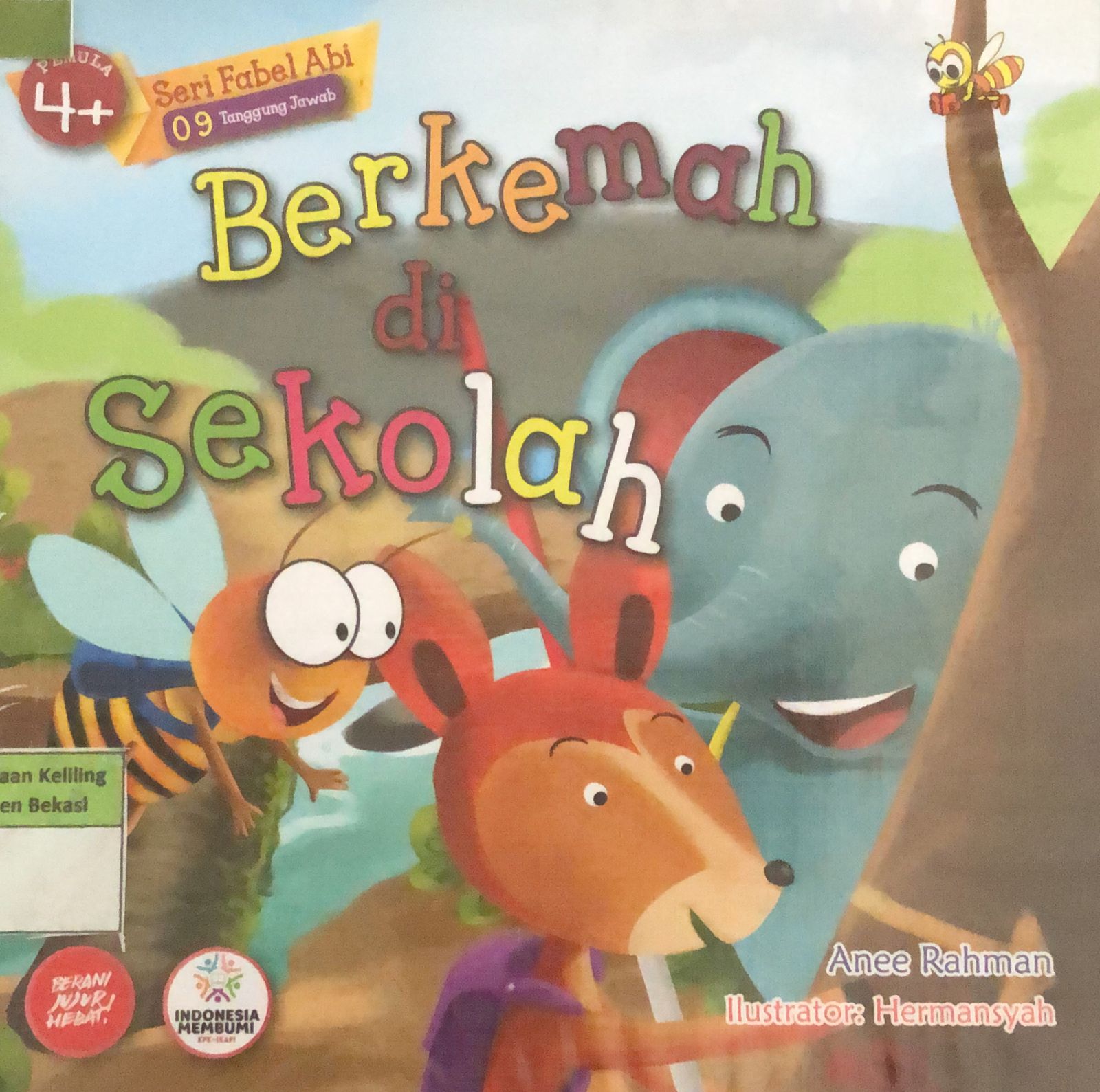 Sampul Berkemah di Sekolah / Anee Rahman