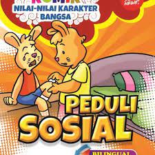 Sampul Komik nilai-nilai karakter bangsa peduli sosial / Rahayu Umi Farida