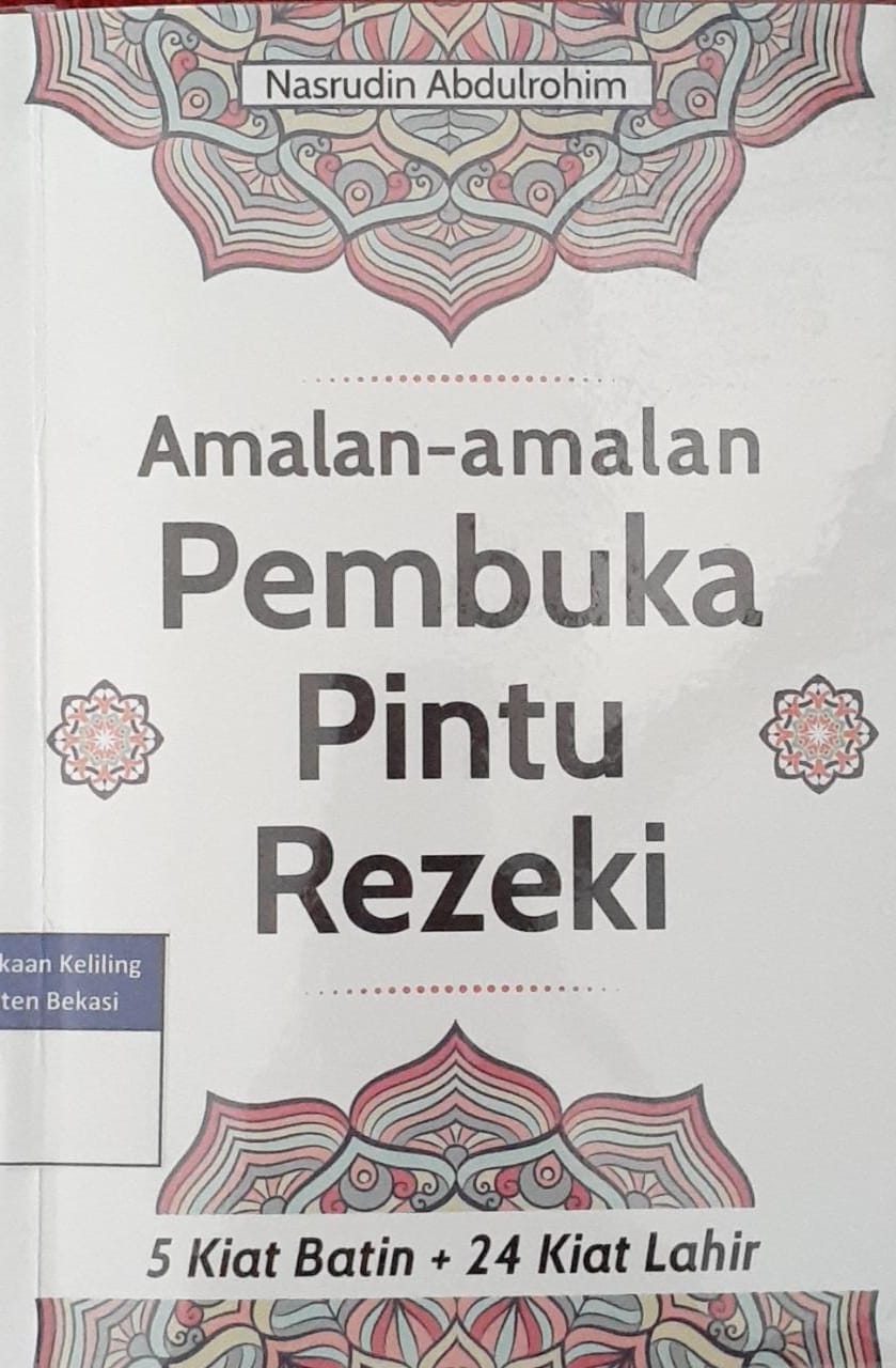 Sampul Amalan - amalan pembuka pintu rezeki / Nasrudin
