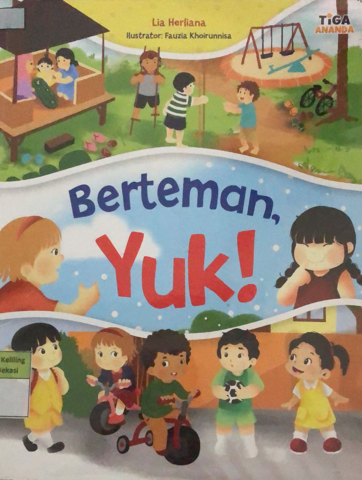 Sampul Berteman, Yuk! / Lia Herliana