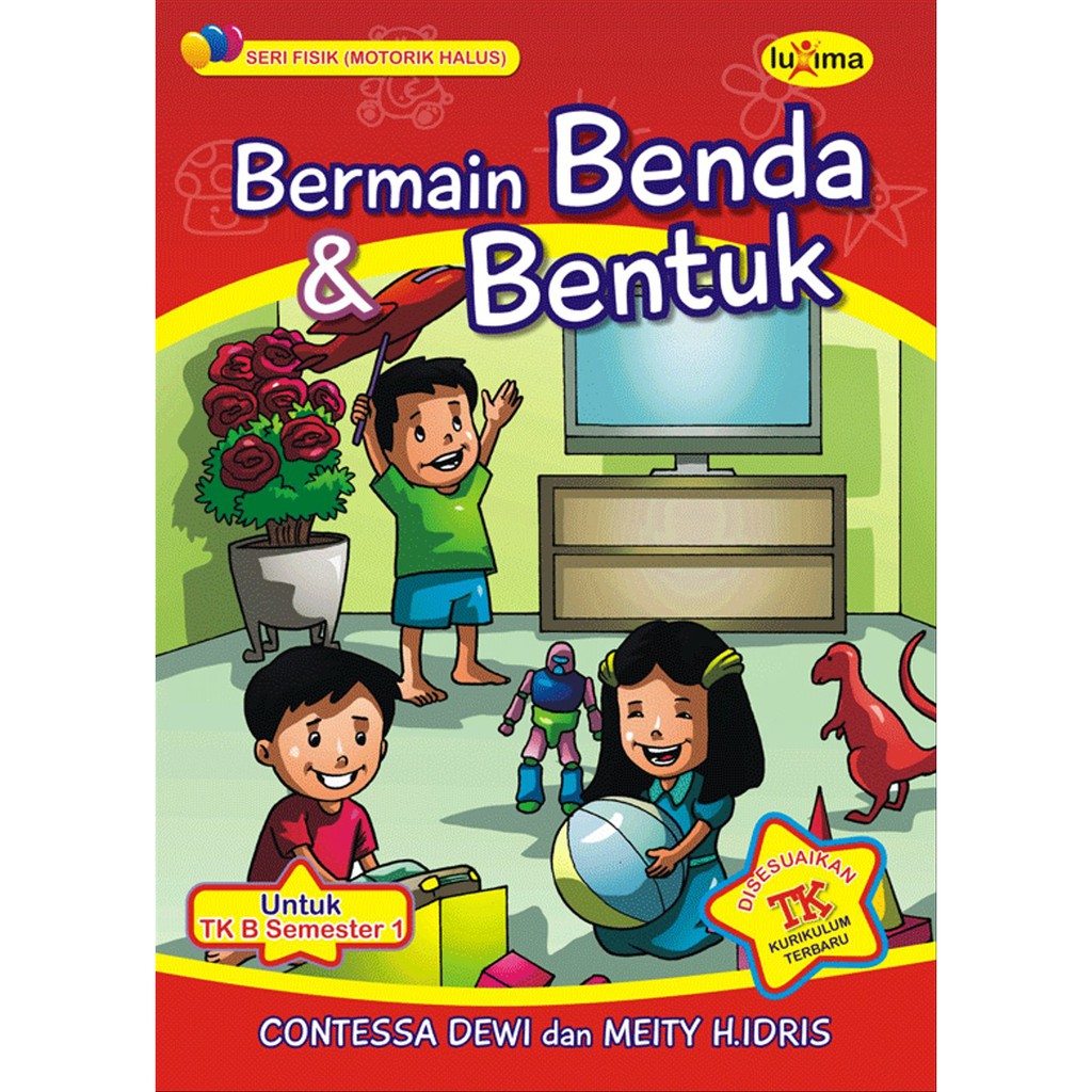 Sampul Bermain benda & bentuk / Contessa Dewi