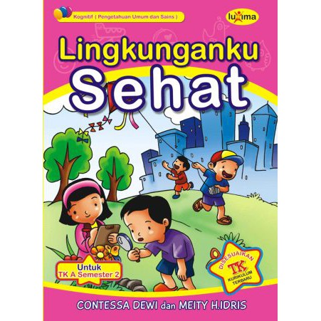 Sampul Lingkunganku Sehat / Contessa Dewi