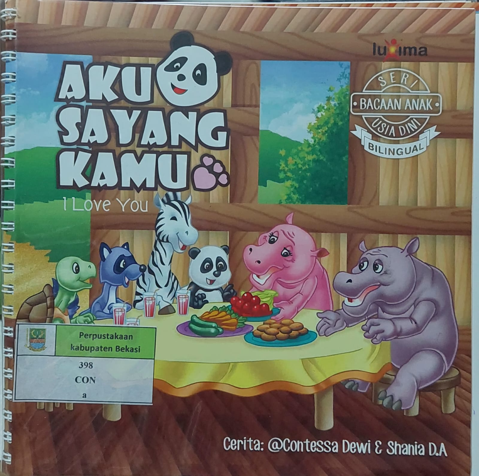 Sampul Aku sayang kamu / contessa dewi