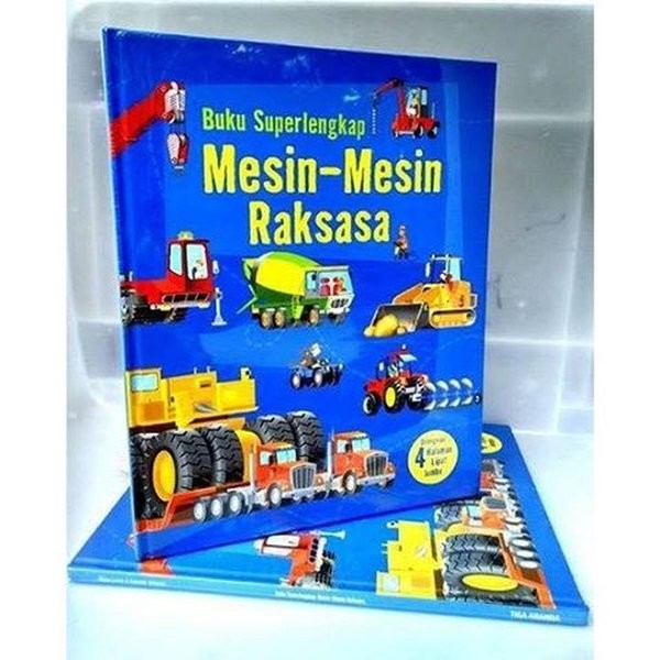 Cover Buku super lengkap mesin - mesin raksasa / Minna lacey