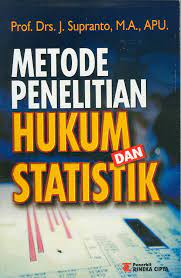 Sampul Metode penelitian hukum dan statistik / J. Supranto