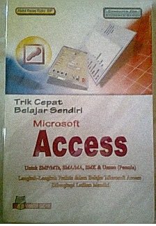 Sampul Trik cepat belajar sendiri microsoft access / Abdul razaq rizky