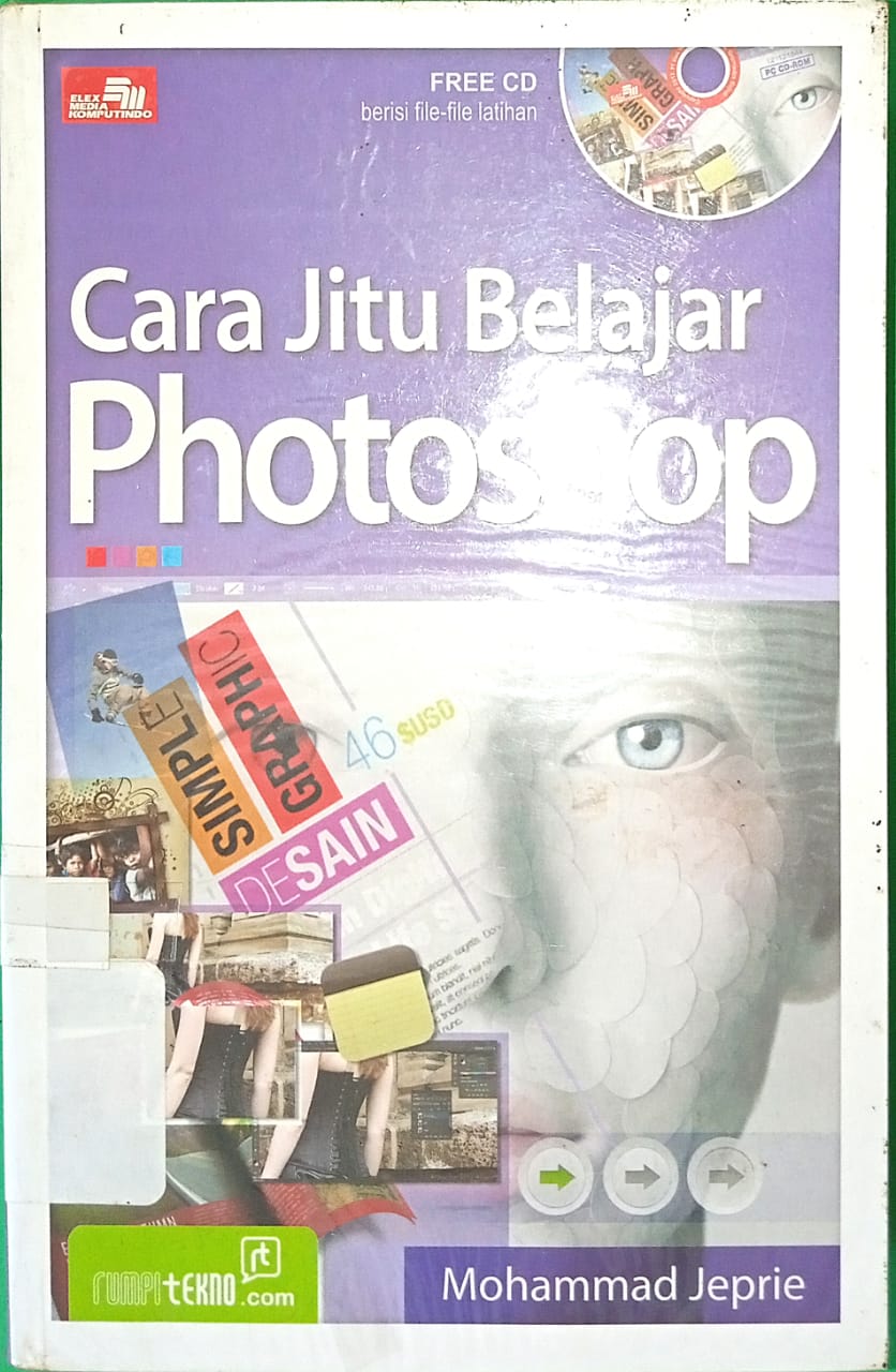 Sampul CARA JITU BELAJAR PHOTOSHOP / MOHAMMAD JEPRIE