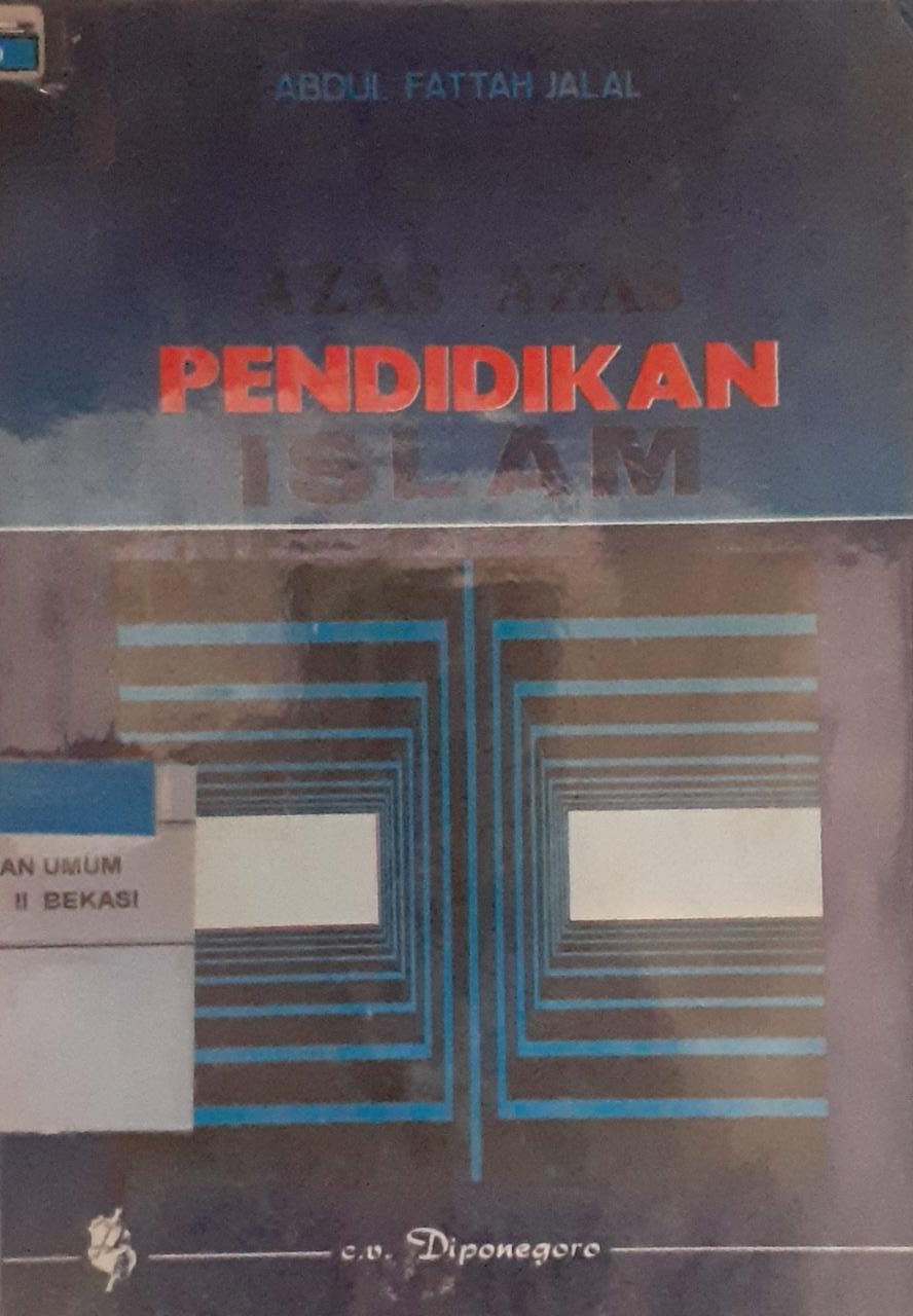 Sampul Azas-azas pendidikan islam / Abdul fattah jalal
