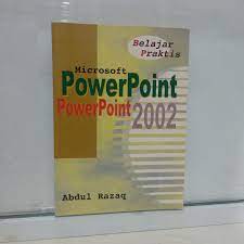 Sampul microsoft powerpoint 2002 / ABDUL RAZAQ